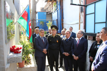 Vətən müharibəsi şəhidi Cavidan Ağayevin xatirəsi anıldı