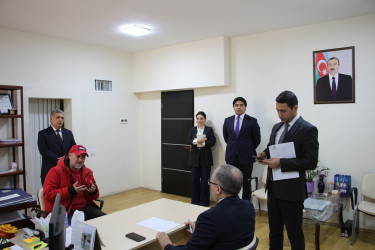Səbail Rayon İcra Hakimiyyətində keçirilən vətəndaş qəbulları