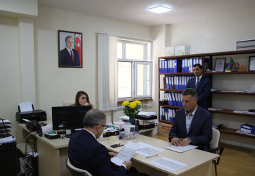 Səbail Rayon İcra Hakimiyyətində keçirilən vətəndaş qəbulları
