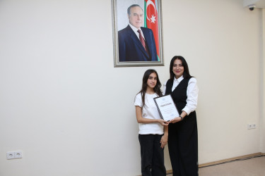 “Heydər Əliyev və Azərbaycan tarixi” mövzusunda referat-yazı müsabiqəsinin yekun mərhələsi keçirilmişdir