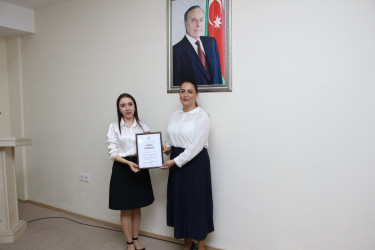 Səbaildə 5 oktyabr - Beynəlxalq Müəllimlər Günü qeyd olundu