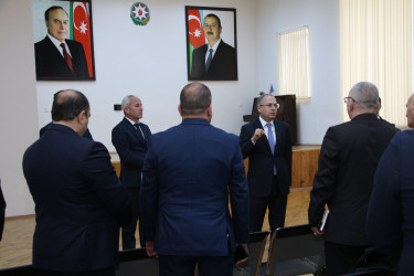 Rayon İcra Hakimiyyətinin başçısı Badamdar qəsəbəsində sakinlərlə səyyar görüş keçirmişdir