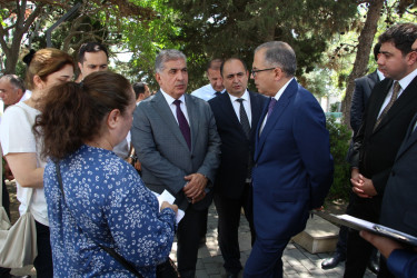 Rayon İcra Hakimiyyətinin başçısı 20-ci sahə yaşayış massivində sakinlərlə səyyar qəbul keçirmişdir