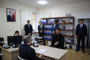 Səbail Rayon İcra Hakimiyyətində keçirilən vətəndaş qəbulları
