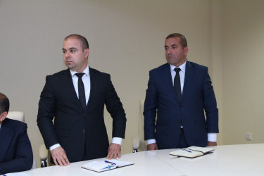 Rayon İcra Hakimiyyəti başçısının sədrliyi ilə müşavirə keçirildi