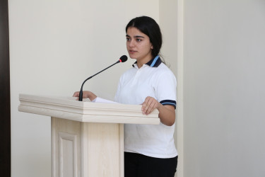 “Heydər Əliyev və Azərbaycan tarixi” mövzusunda referat-yazı müsabiqəsinin yekun mərhələsi keçirilmişdir