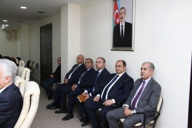 Səbail Rayon İcra Hakimiyyətində 31 dekabr - Dünya Azərbaycanlılarının Həmrəylik Günü və Yeni il münasibəti ilə tədbir keçirilmişdir