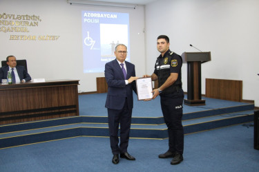 Səbaildə 2 İyul - Azərbaycan Polisi Gününə həsr olunmuş tədbir keçirilib