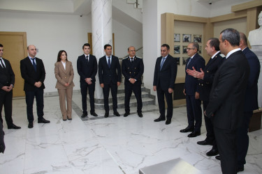 Səbail rayonunda 1 oktyabr - Prokurorluq işçilərinin peşə bayramı qeyd olunub