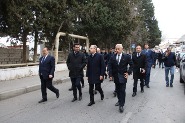 Rayon İcra Hakimiyyətinin başçısı tərəfindən vətəndaş müraciəti ilə əlaqədar məsələyə yerində baxış keçirilmişdir