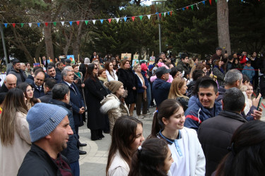 Səbail rayonunda Novruz şənliyi