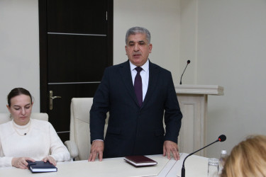 Xocalı Soyqırımının 34-cü ildönümü ilə əlaqədar Səbail Rayon İcra Hakimiyyətində tədbir keçirilmişdir