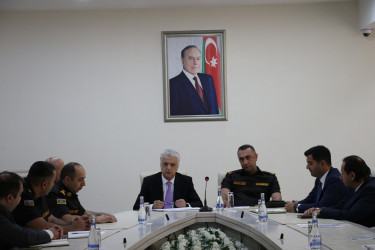 Səbail rayonunda “Su hövzələrində insanların təhlükəsizliyinin təmin edilməsi” mövzusunda müşavirə keçirilib