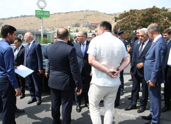 Rayon İcra Hakimiyyətinin başçısı 20-ci sahə yaşayış massivində sakinlərin müraciətlərini dinləmiş və əraziyə baxış keçirmişdir