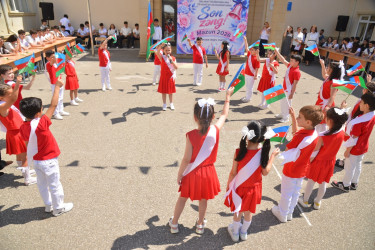 Səbail rayonunun ümumtəhsil məktəblərində “Son zəng” tədbirləri keçirilmişdir