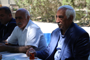 Badamdar qəsəbəsi Heydər Əliyev parkında sakinlərlə görüş keçirilmişdir