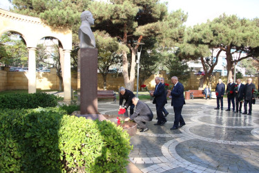 Səbail rayonunda Yeni Azərbaycan Partiyasının yaranmasının 33-cü il dönümü münasibətilə tədbir keçirilmişdir