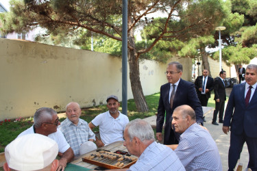 RİH başçısı Badamdarda ağsaqqallarla görüş keçirmişdir