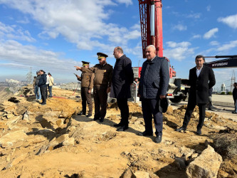 Uçqun təhlükəsi olan əraziyə baxış keçirilmişdir