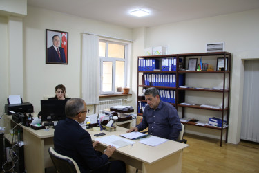 Səbail Rayon İcra Hakimiyyətində keçirilən vətəndaş qəbulları