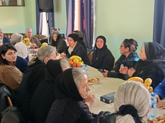 Bibiheybət məscid-ziyarətgah kompleksində şəhid ailələri, qazilər və veteranlarla görüş keçirilmişdir