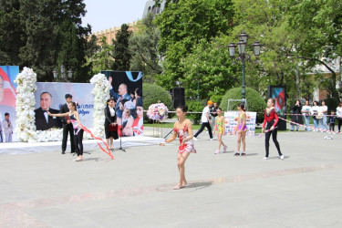 Ümummilli Lider Heydər Əliyevin 102-ci ildönümünə həsr edilmiş idman festivalı keçirilib