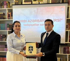 Səbaildə “Qərbi Azərbaycan İrsi” kitabının I cildinin təqdimatı keçirilib
