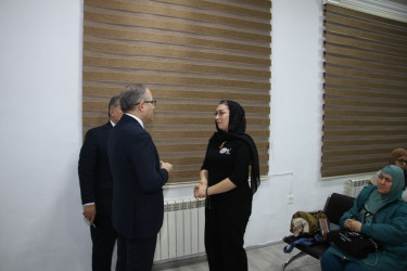 Rayon İcra Hakimiyyətinin başçısı sakinlərlə səyyar görüş keçirmişdir