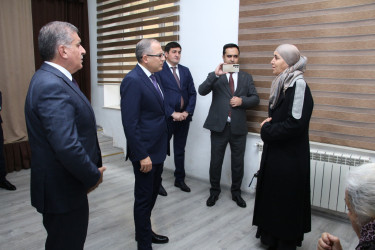 Rayon İcra Hakimiyyətinin başçısı sakinlərlə səyyar görüş keçirmişdir