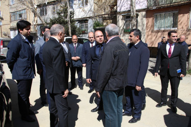 Rayon İcra Hakimiyyətinin başçısı tərəfindən vətəndaş müraciətləri ilə əlaqədar məsələyə yerində baxış keçirilmişdir