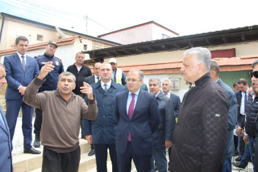 Bibiheybət qəsəbəsində aparılan abadlıq işlərinin ikinci mərhələsi sürətlə davam edir