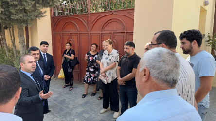 Səbail rayonunda ərazi icra nümayəndələri, bələdiyyə sədrləri və MKİS rəisləri tərəfindən keçirilən vətəndaş qəbulları