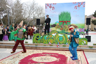 Səbail rayonunda Novruz şənliyi