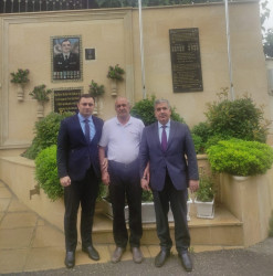 Səbail rayonunda Vətən müharibəsi şəhidlərinin ailə üzvləri Qurban bayramı münasibətilə ziyarət olundu