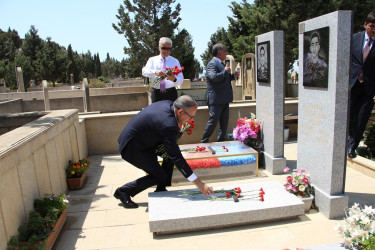 Vətən müharibəsi şəhidlərinin məzarları ziyarət olundu