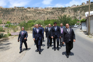 Rayon İcra Hakimiyyətinin başçısı 20-ci sahə yaşayış massivində sakinlərin müraciətlərini dinləmiş və əraziyə baxış keçirmişdir