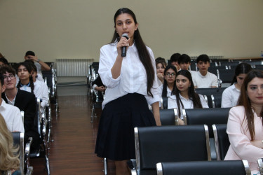 Səbail rayonunda “Heydər Əliyev və Milli Memarlıq Dəyərlərinin Qorunması və İnkişafı” mövzusunda panel müzakirə keçirilmişdir