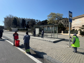 Səbail rayon ərazisində növbəti iməcilik işləri həyata keçirilmişdir