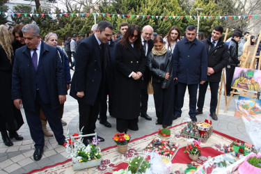 Səbail rayonunda Novruz şənliyi