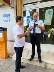 Səbail rayonunda sağlam həyat tərzi ilə bağlı maarifləndirmə aksiyası keçirilmişdir