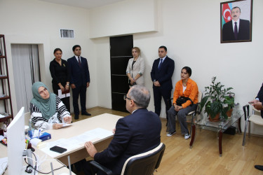 Səbail Rayon İcra Hakimiyyətində keçirilən vətəndaş qəbulları