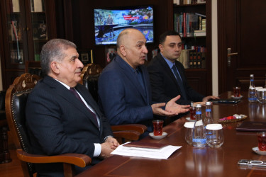 Rayon İcra Hakimiyyətinin başçısı Xocalı sakini Rəhman İsmayılov ilə görüş keçirmişdir