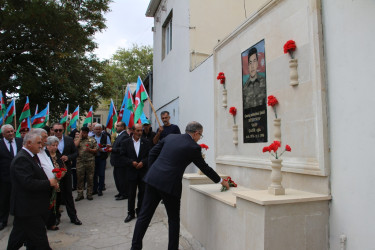 Şəhid Vasif Hüseynovun xatirəsi anıldı