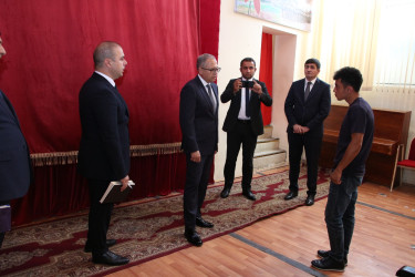 Rayon İcra Hakimiyyətinin başçısı Badamdar qəsəbəsində sakinlərlə səyyar görüş keçirmişdir