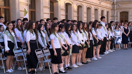 Səbail rayonu 132-134 nömrəli təhsil kompleksində “Son zəng” tədbiri keçirilmişdir