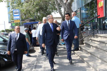 Rayon İcra Hakimiyyətinin başçısı 20-ci sahə yaşayış massivində sakinlərin müraciətlərini dinləmiş və əraziyə baxış keçirmişdir