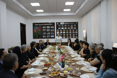 Səbaildə Vətən müharibəsi şəhidlərinin ailə üzvləri ilə görüş keçirilib