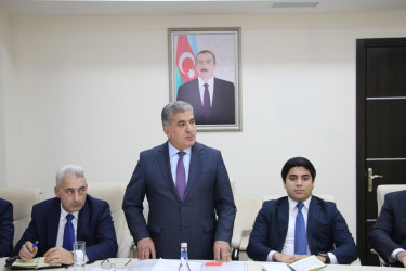Rayon İcra Hakimiyyəti başçısının sədrliyi ilə müşavirə keçirilib