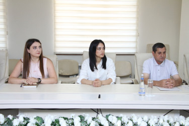 Səbail Rayon İcra Hakimiyyətində “Mədəni İrsin Rəqəmsal Gələcəyi” mövzusunda tədbir keçirilib