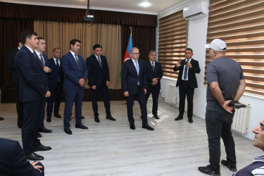 Rayon İcra Hakimiyyətinin başçısı sakinlərlə səyyar görüş keçirmişdir